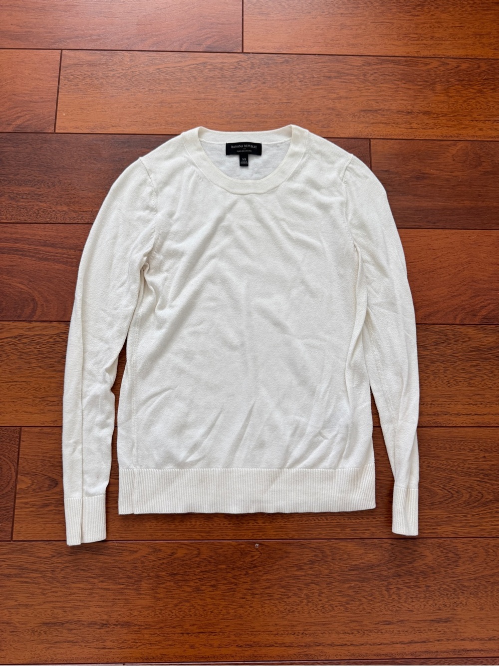 Banana Republic Forever Sweater 3-Pack | XS | Black, White & Light Blue - Picture 10 of 15